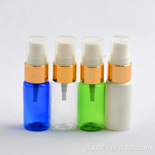 Plastic Sauce Bottles Empty bottle with aluminum mist sprayer Manufactory